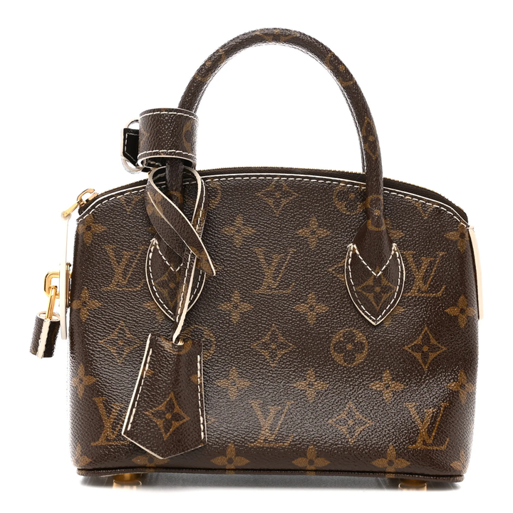 LOUIS VUITTON MONOGRAM SHINE FETISH LOCKIT BB TOTE BAG