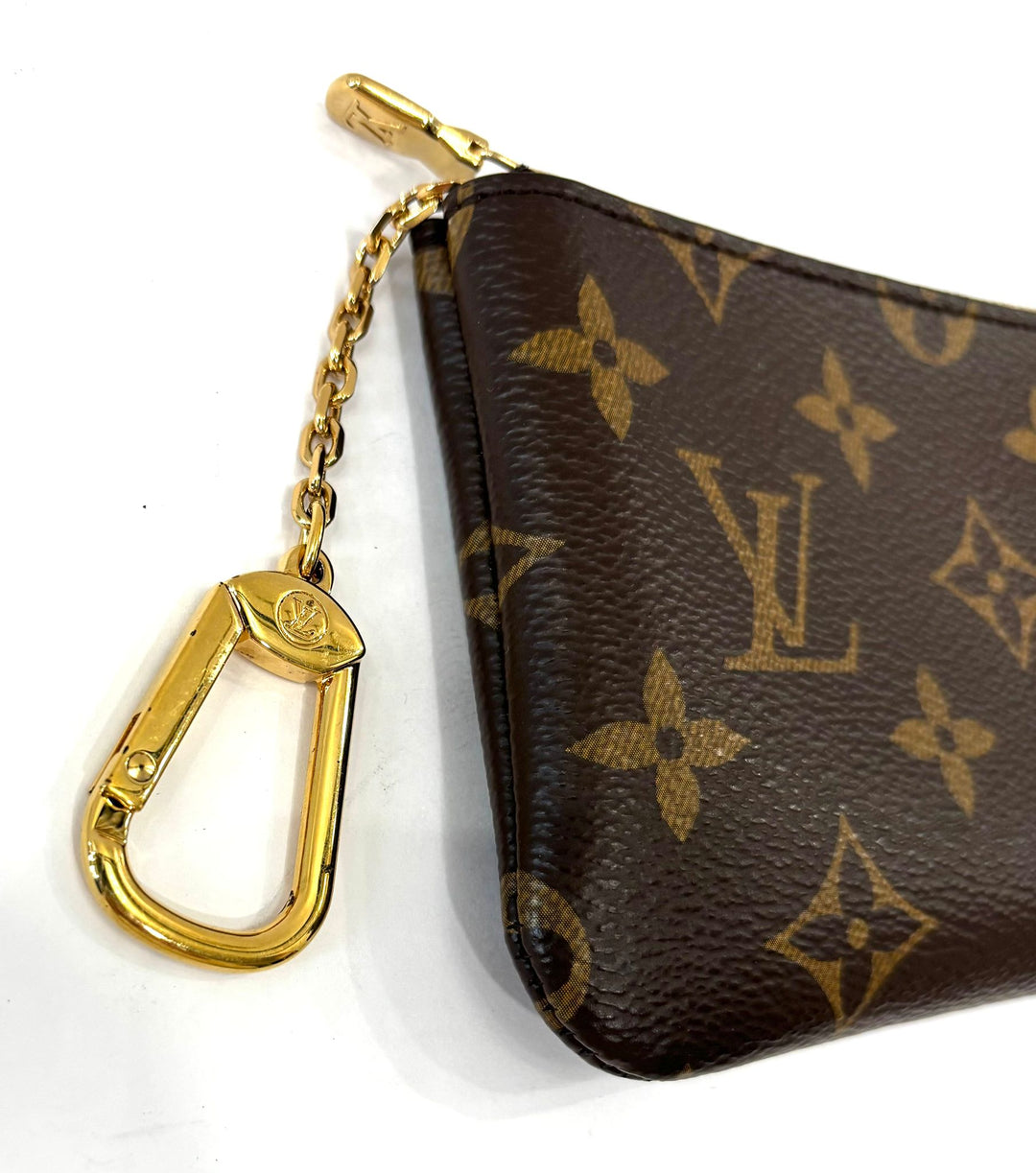 LOUIS VUITTON POCHETTE CLES MONOGRAM KEY PURSE