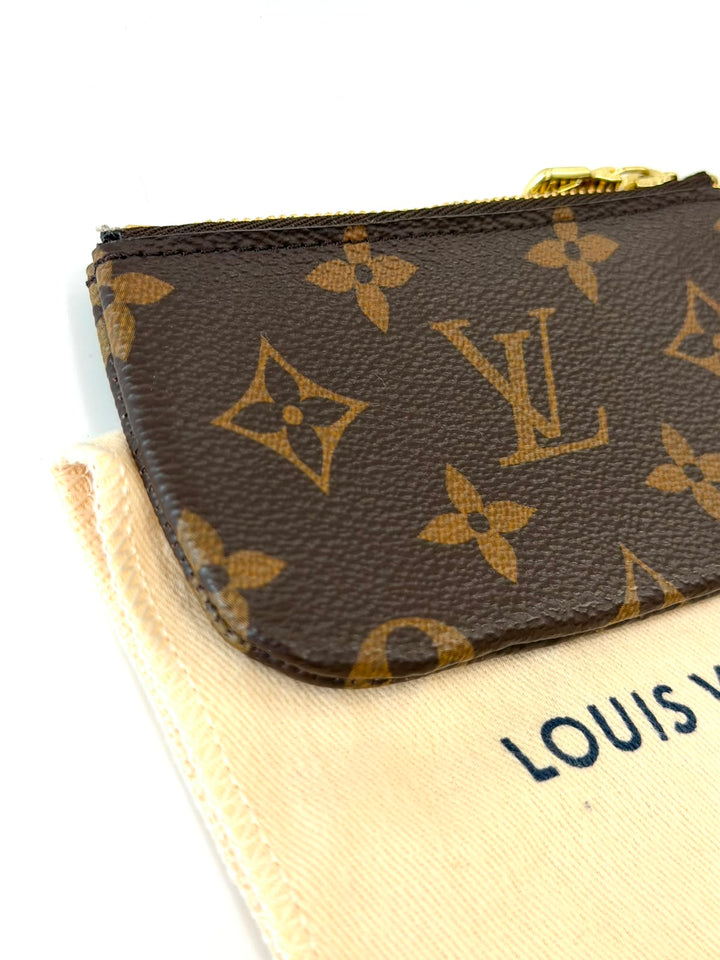 LOUIS VUITTON POCHETTE CLÉS MONOGRAM KEY PURSE