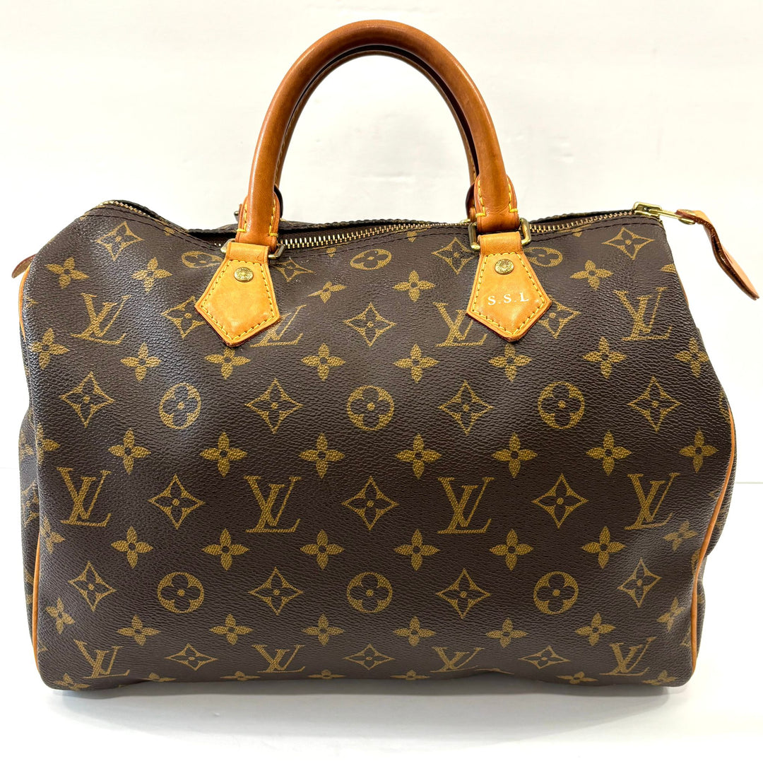 LOUIS VUITTON MONOGRAM SPEEDY 30 BAG