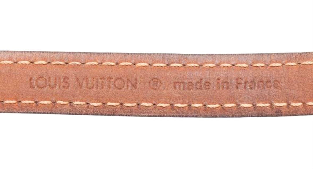 LOUIS VUITTON MONOGRAM THEDA LEATHER BRACELET