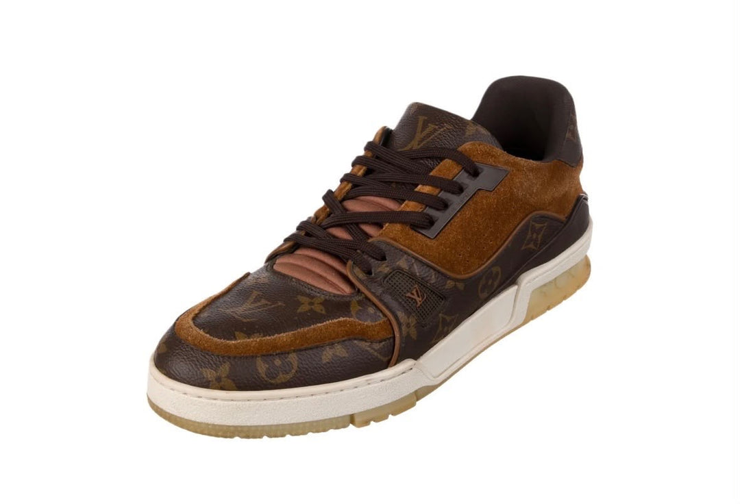 LOUIS VUITTON LV MONOGRAM SUEDE MEN&