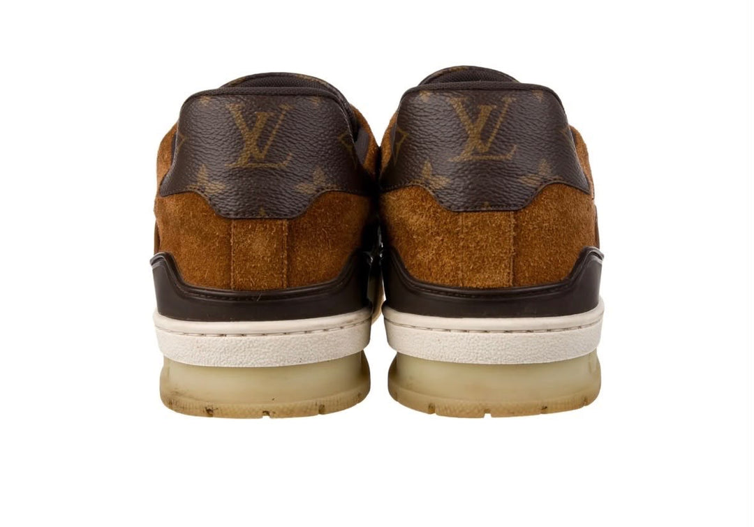 LOUIS VUITTON LV MONOGRAM SUEDE MEN&