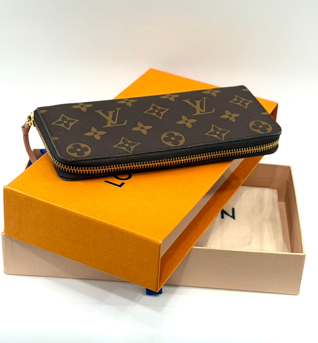 LOUIS VUITTON MONOGRAM CLÉMENCE ZIPPY WALLET – ROSE BALLERINE