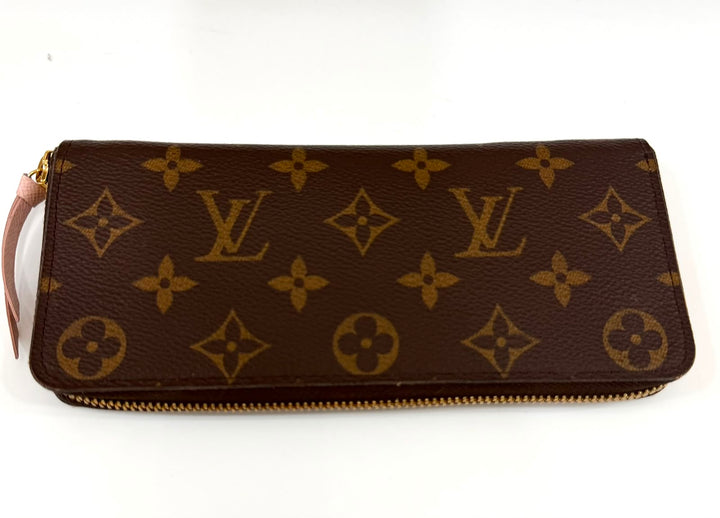 LOUIS VUITTON MONOGRAM CLÉMENCE ZIPPY WALLET – ROSE BALLERINE