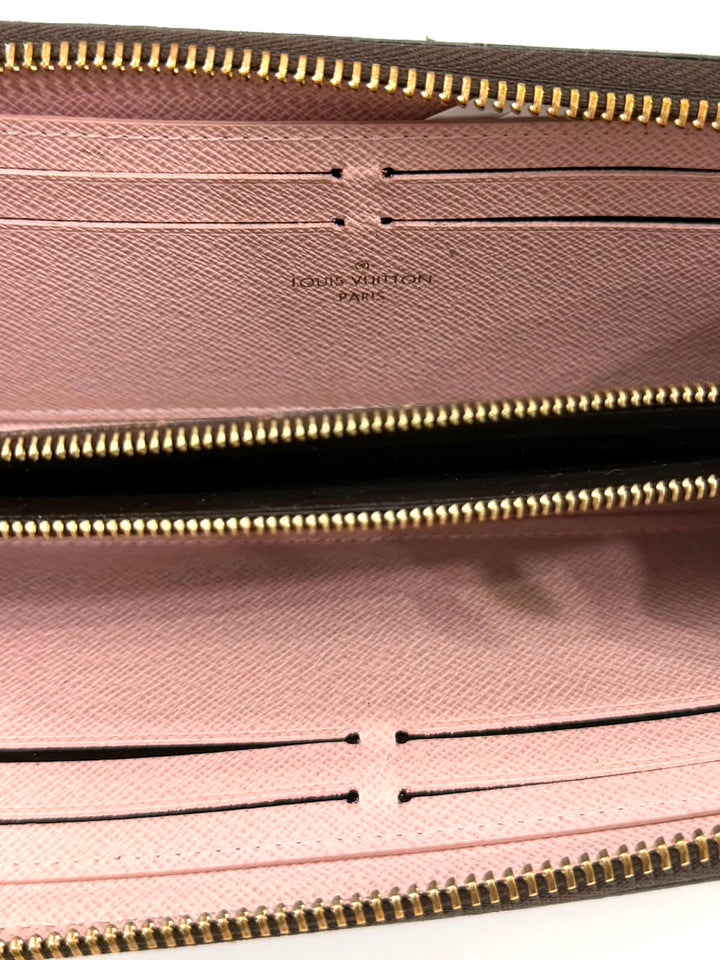LOUIS VUITTON MONOGRAM CLÉMENCE ZIPPY WALLET – ROSE BALLERINE