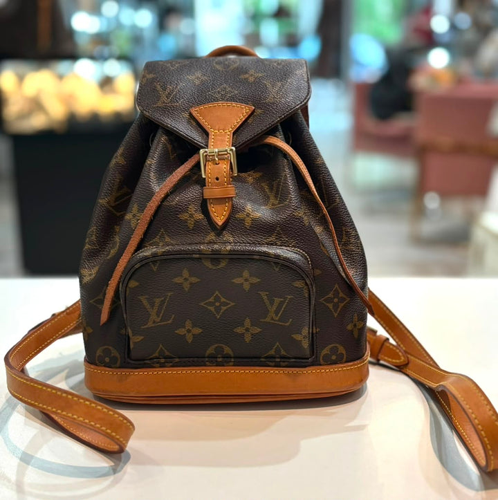 LOUIS VUITTON  MONOGRAM MONTSOURIS PM BACKPACK