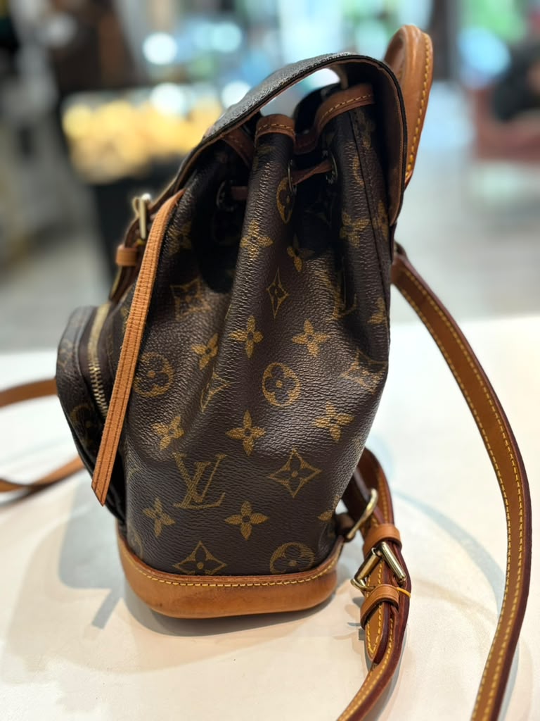 LOUIS VUITTON  MONOGRAM MONTSOURIS PM BACKPACK