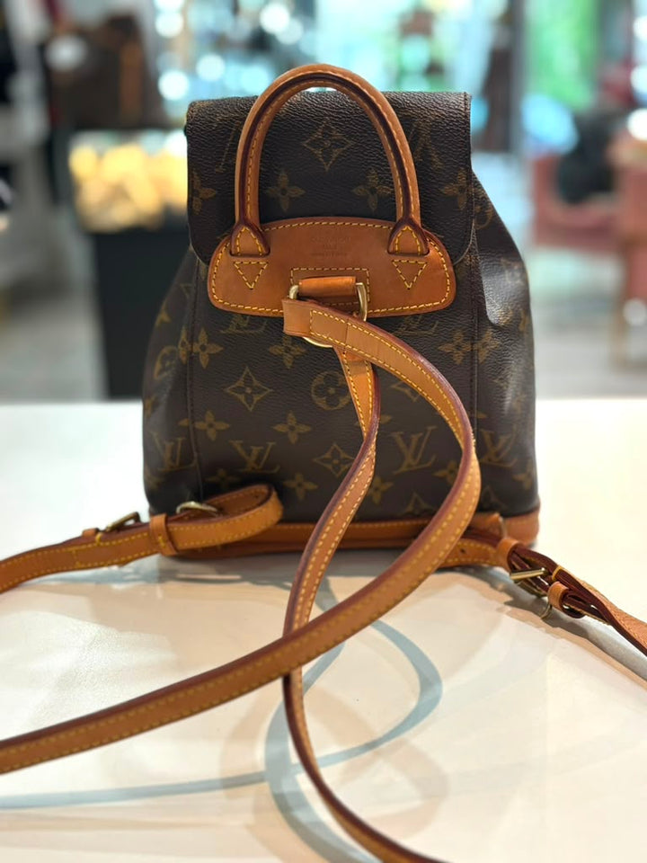 LOUIS VUITTON  MONOGRAM MONTSOURIS PM BACKPACK