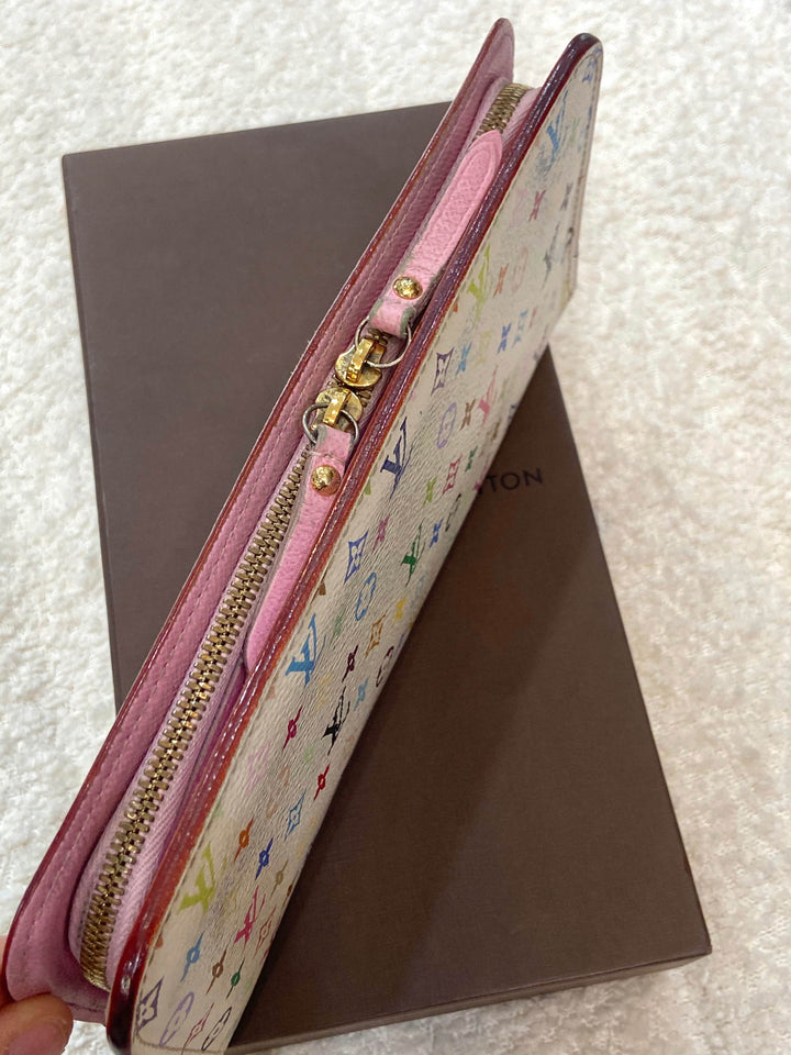 LOUIS VUITTON MULTICOLOR INSOLITE WALLET PINK