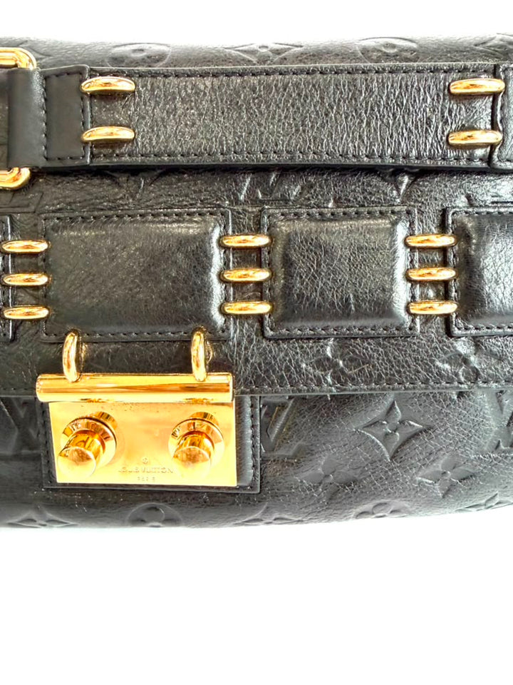 LOUIS VUITTON EMBOSSED MONOGRAM MY DEER REBELLE LEATHER BAG