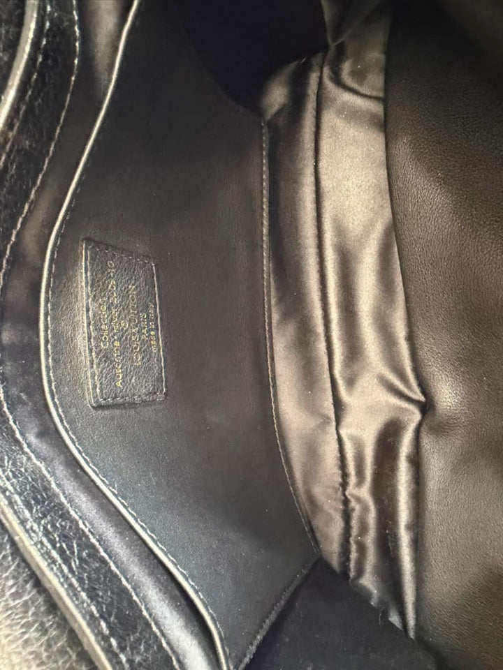 LOUIS VUITTON EMBOSSED MONOGRAM MY DEER REBELLE LEATHER BAG