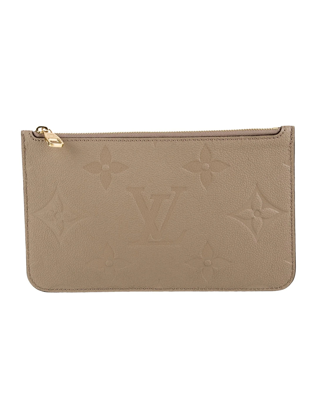 LV NEVERFULL GIANT MONOGRAM EMPREINTE  POCHETTE WRISTLET