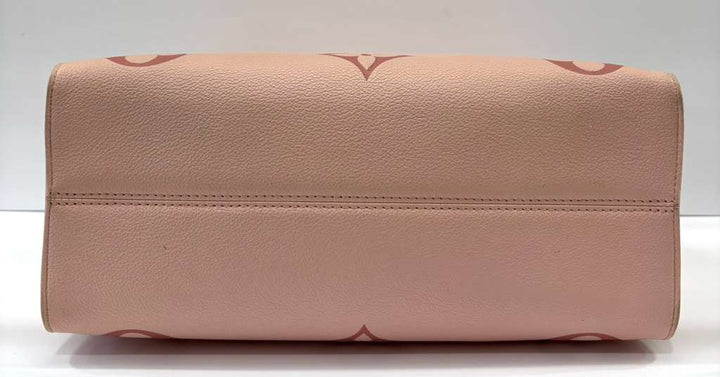 LOUIS VUITTON ONTHEGO MM BY THE POOL EMPREINTE TOTE BAG