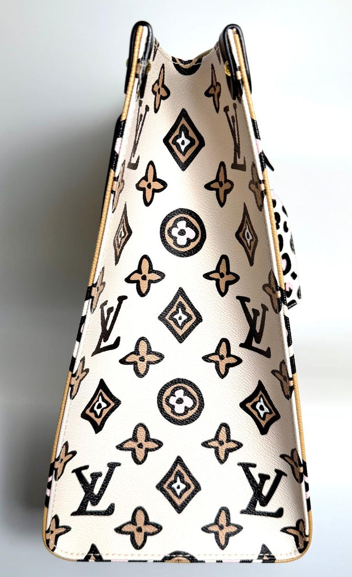 LV MONOGRAM GIANT WILD AT HEART ONTHEGO GM TOTE BAG
