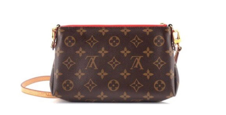 LOUIS VUITTON  MONOGRAM PALLAS CROSSBODY BAG CHERRY