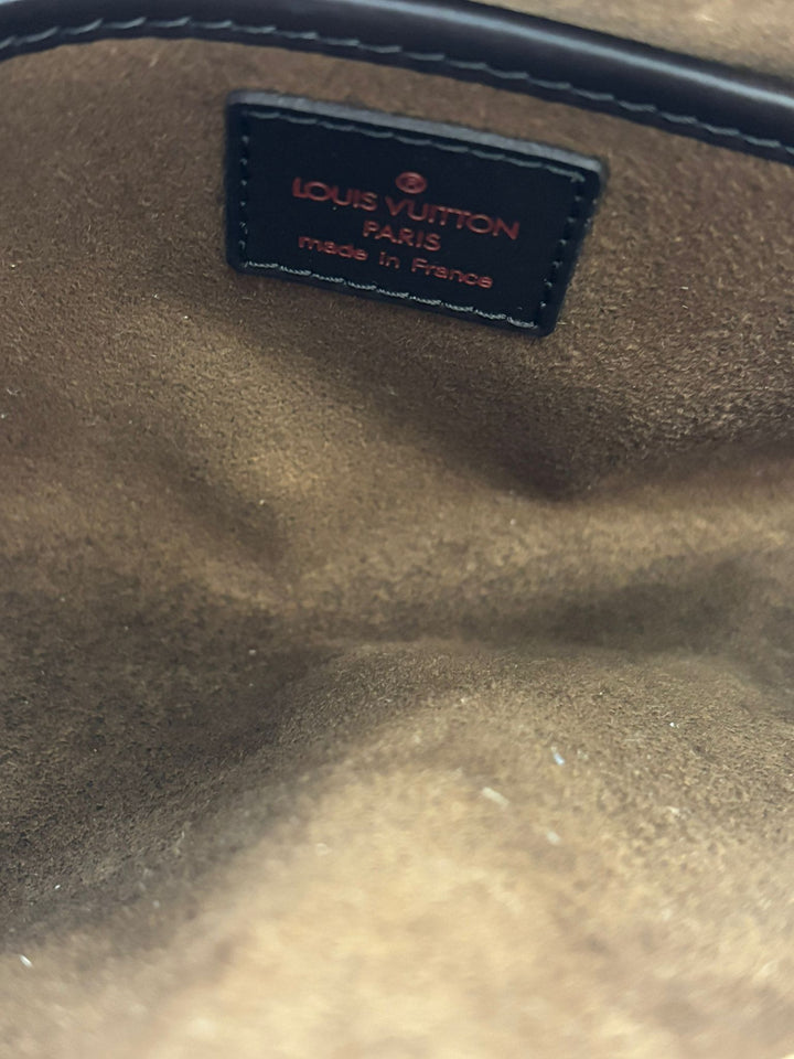 LOUIS VUITTON POCHETTE SAINT LOUIS DAMIER EBENE CLUTCH