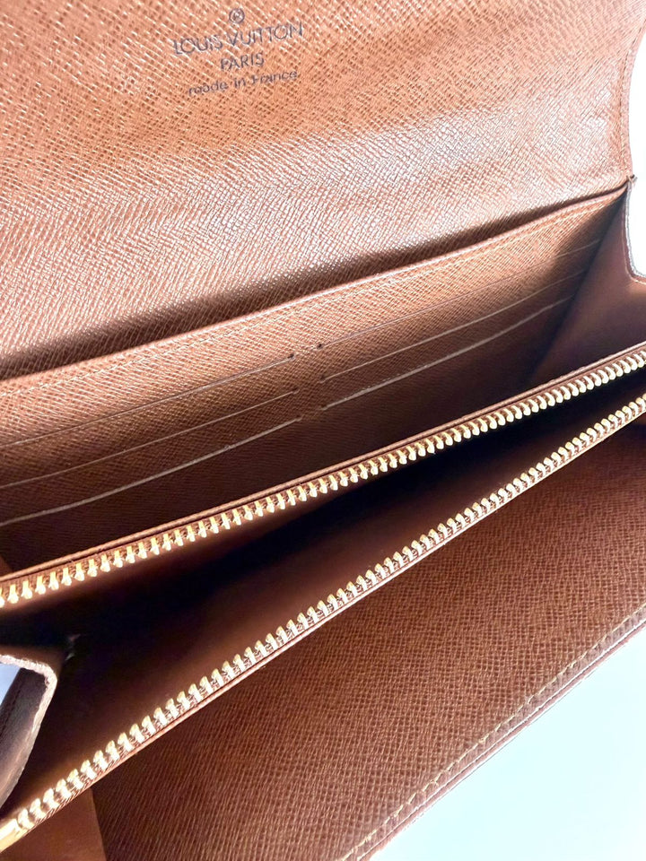 LOUIS VUITTON MONOGRAM ÉTOILE SARAH WALLET