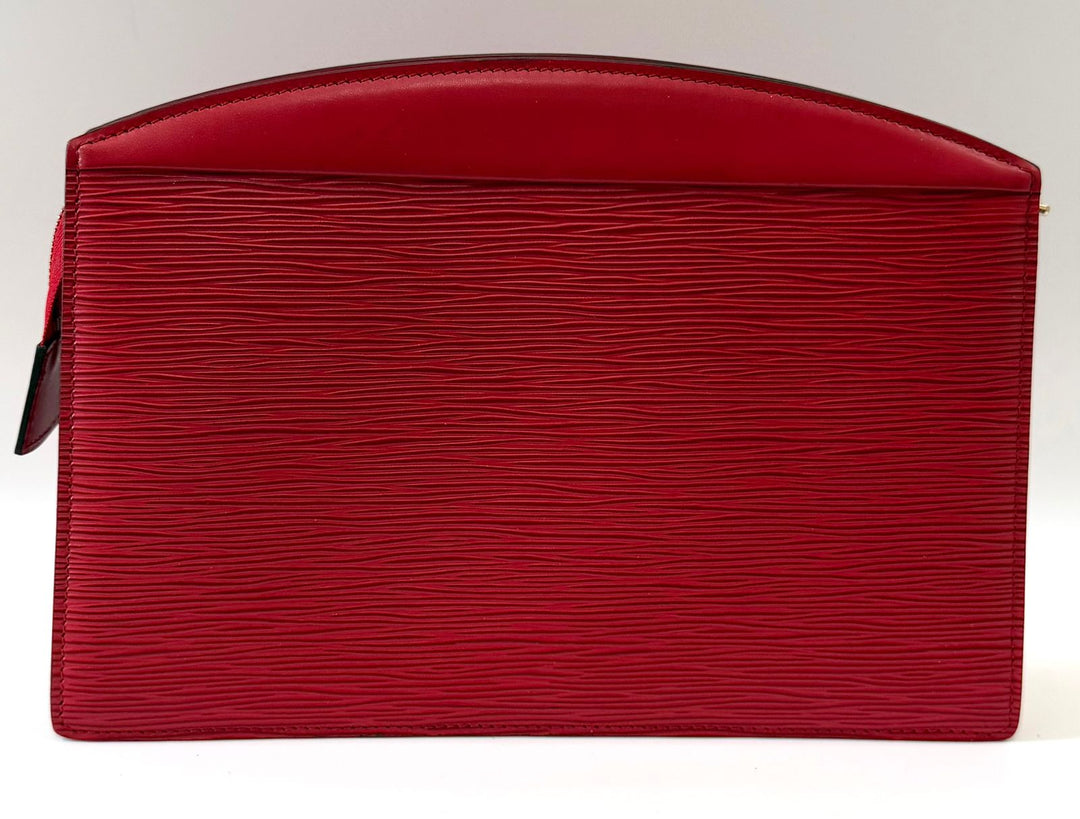 LOUIS VUITTON EPI LEATHER TROUSSE CRETE CLUTCH BAG