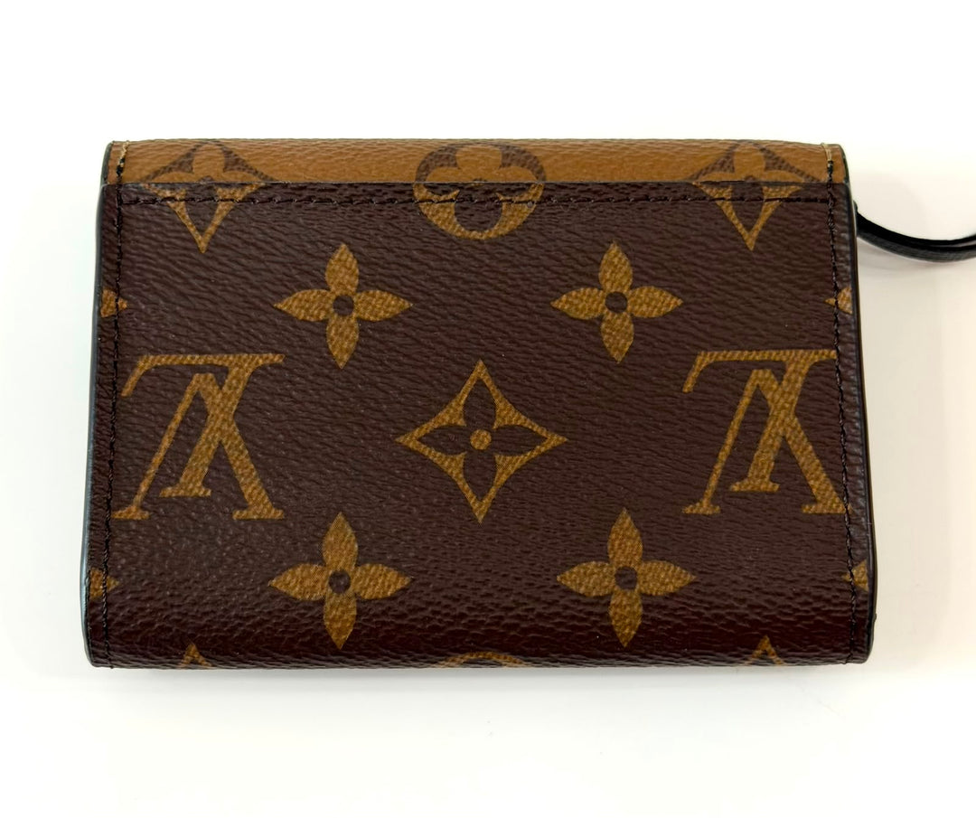 LOUIS VUITTON REVERSE MONOGRAM ROSALIE COIN PURSE WALLET