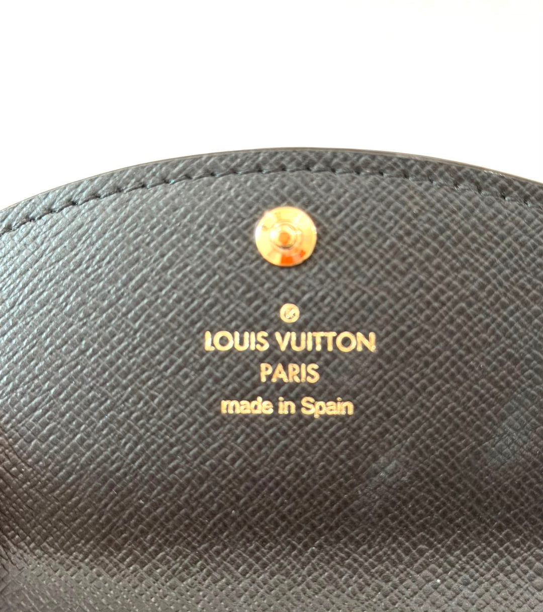 LOUIS VUITTON REVERSE MONOGRAM ROSALIE COIN PURSE WALLET