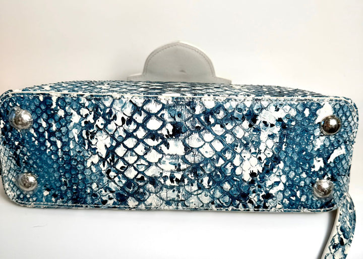 LOUIS VUITTON PYTHON SNAKESKIN CAPUCINES PM BAG