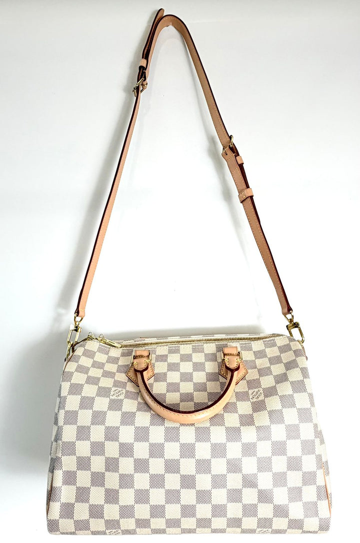 LOUIS VUITTON DAMIER AZUR BANDOULIÈRE SPEEDY 30 BAG