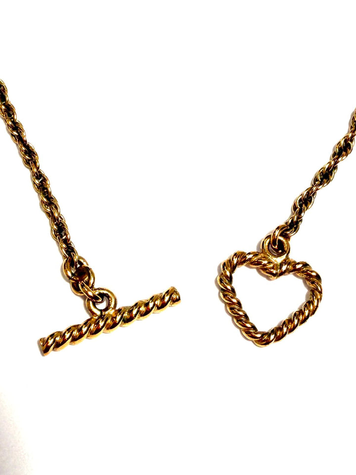 LOUIS VUITTON SWEET MONOGRAM IN MY HEART NECKLACE