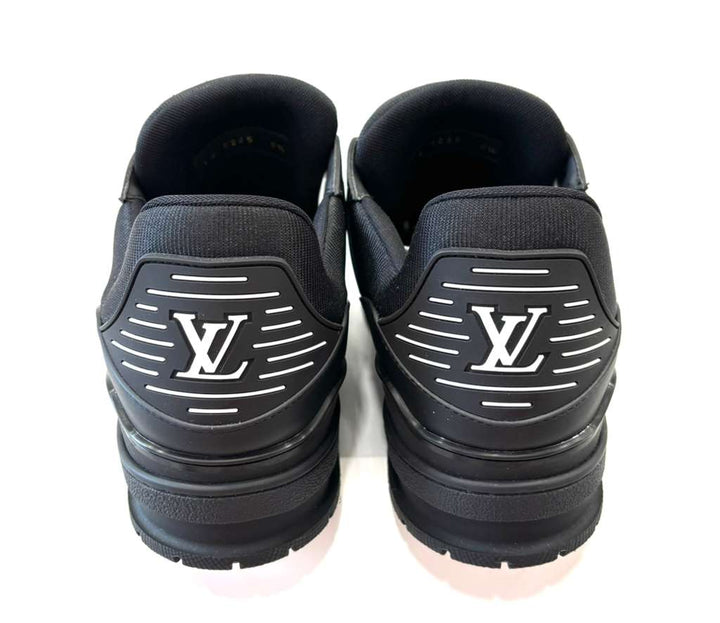 LOUIS VUITTON LV TRAINER EMBOSSED MONOGRAM SNEAKERS