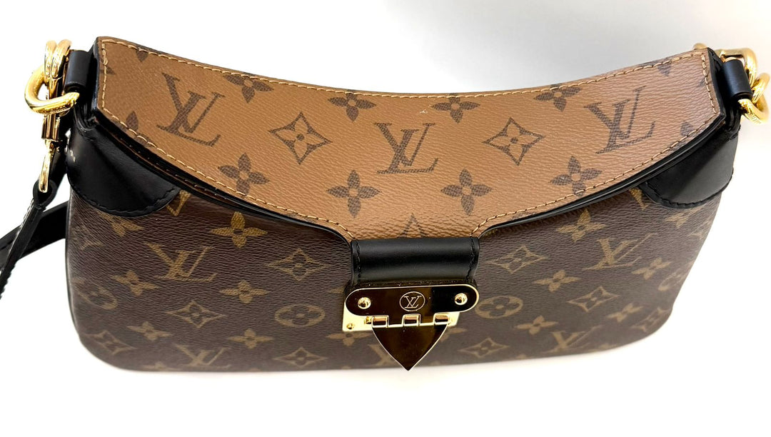 LOUIS VUITTON REVERSE MONOGRAM TWINNY SHOULDER BAG
