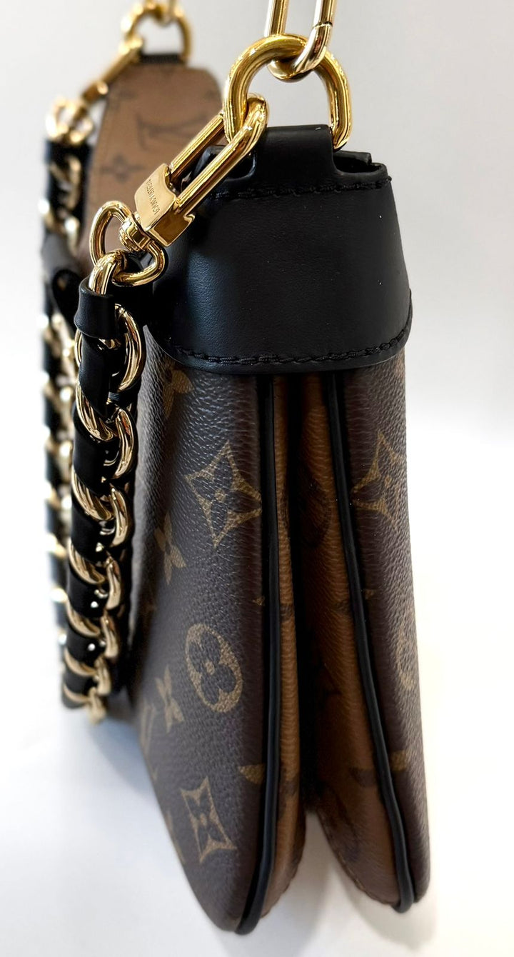 LOUIS VUITTON REVERSE MONOGRAM TWINNY SHOULDER BAG