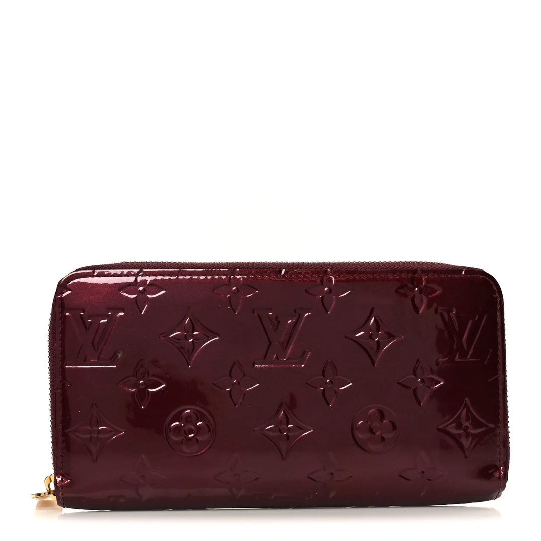 LOUIS VUITTON MONOGRAM VERNIS ZIPPY WALLET