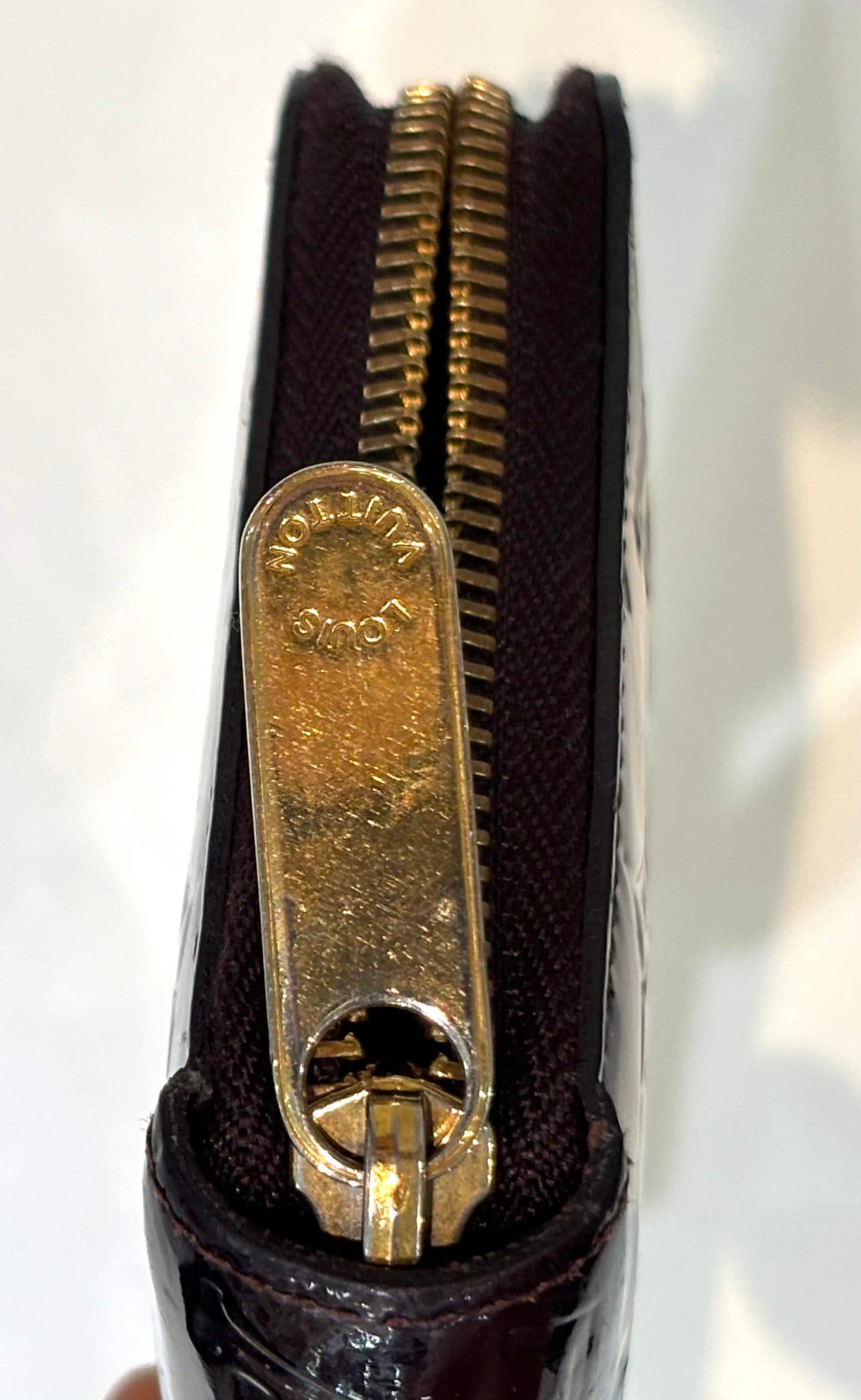 LOUIS VUITTON MONOGRAM VERNIS ZIPPY WALLET