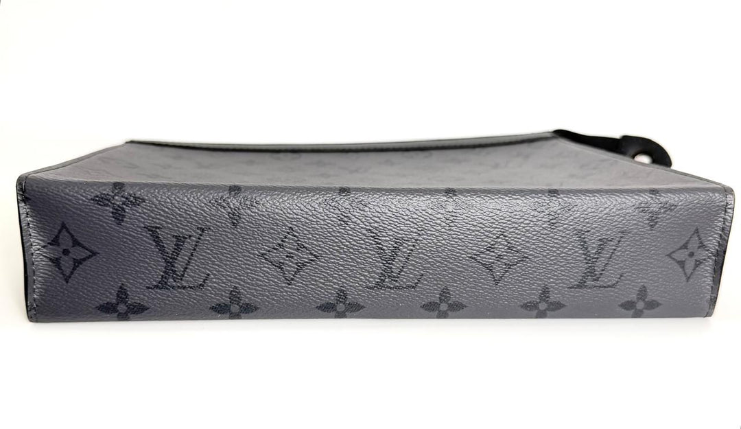 LOUIS VUITTON MONOGRAM ECLIPSE POCHETTE VOYAGE MM