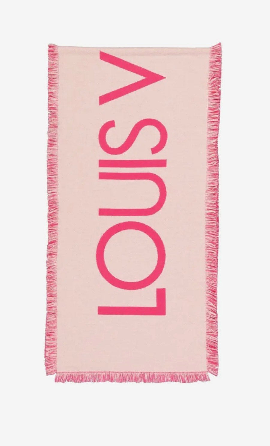 LOUIS VUITTON CASHMERE BLEND REVERSIBLE SCARF
