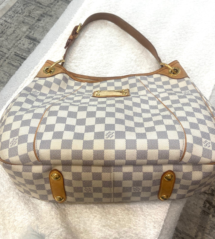 LOUIS VUITTON DAMIER AZUR GALLIERA PM SHOULDER BAG
