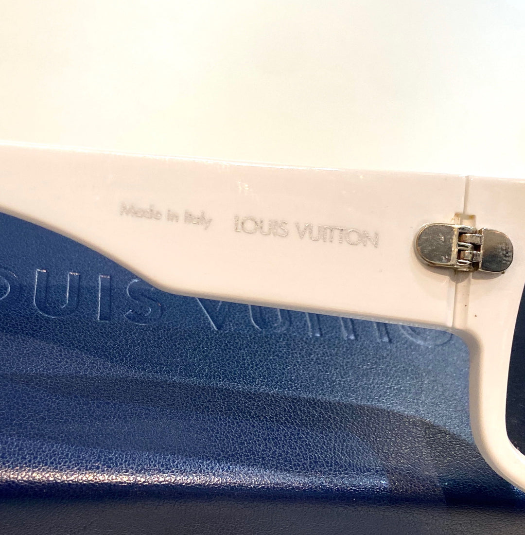 LOUIS VUITTON ACETATE CRYSTAL SPORT SUNGLASSES
