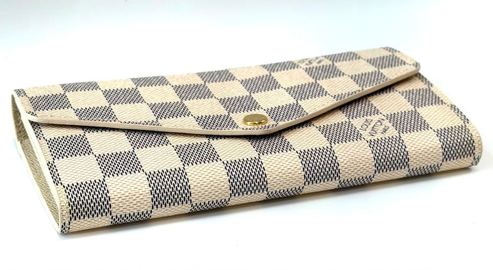 LOUIS VUITTON DAMIER AZUR SARAH WALLET