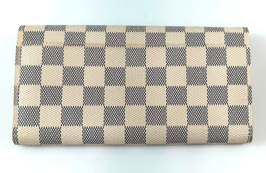 LOUIS VUITTON DAMIER AZUR SARAH WALLET