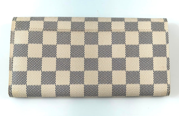 LOUIS VUITTON DAMIER AZUR SARAH WALLET