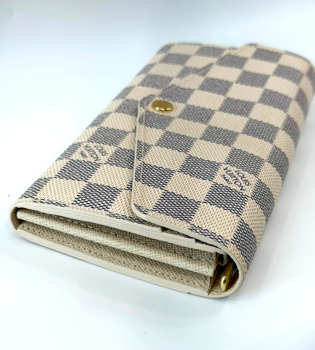 LOUIS VUITTON DAMIER AZUR SARAH WALLET