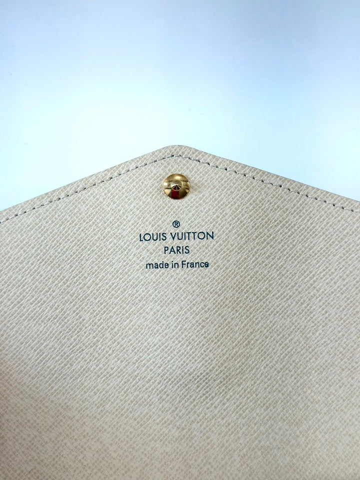 LOUIS VUITTON DAMIER AZUR SARAH WALLET