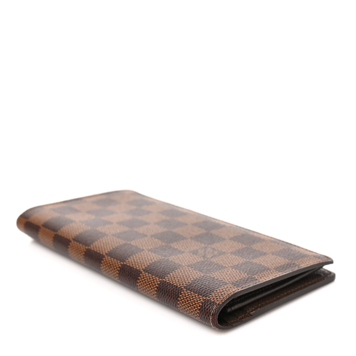 LOUIS VUITTON DAMIER EBENE BRAZZA WALLET