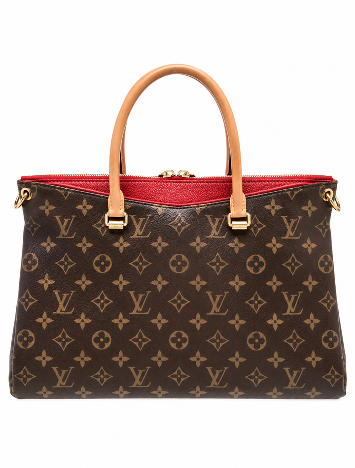 LOUIS VUITTON MONOGRAM PALLAS CERISE TOTE BAG