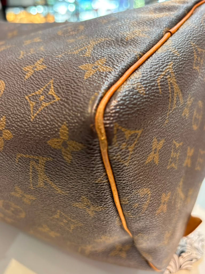 LOUIS VUITTON MONOGRAM SPEEDY 30 VINTAGE HANDBAG