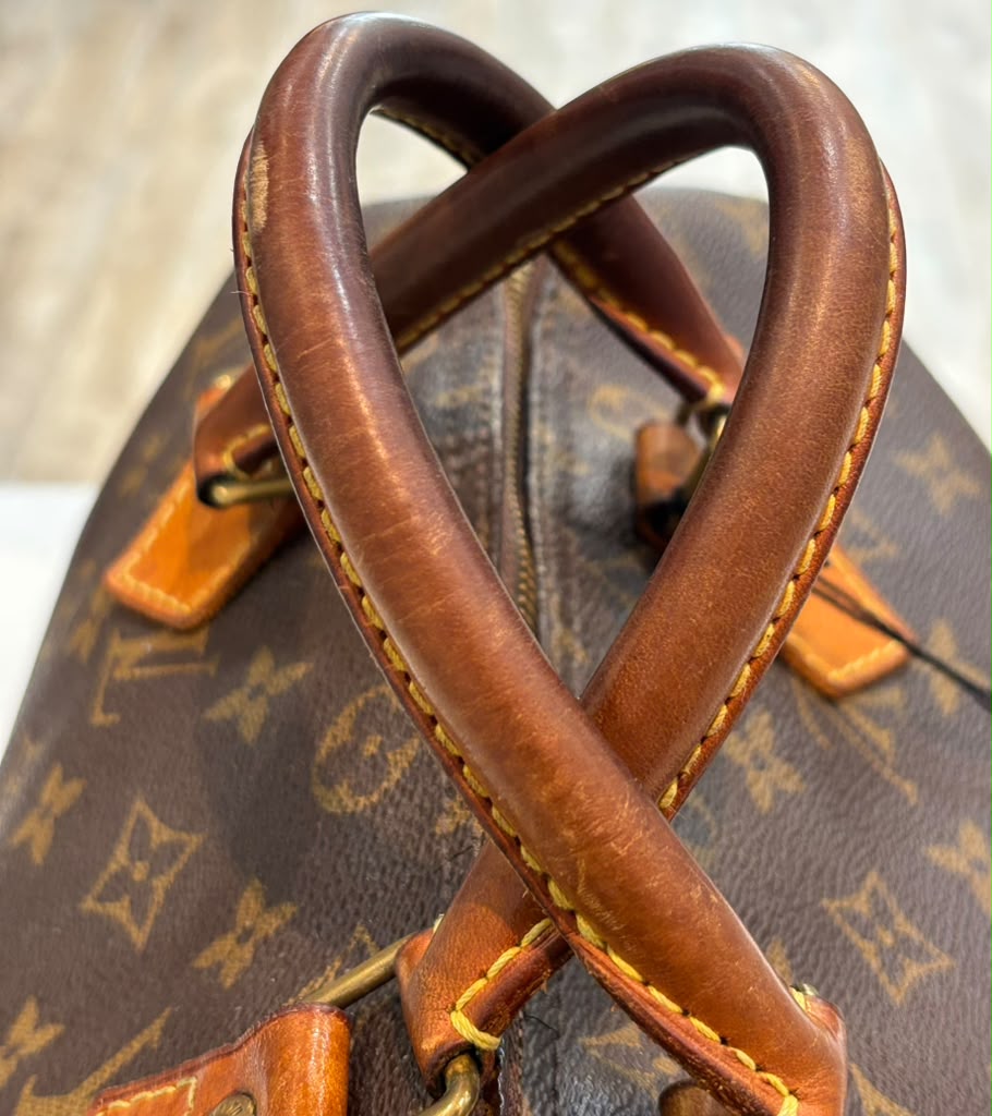 LOUIS VUITTON MONOGRAM SPEEDY 30 VINTAGE HANDBAG