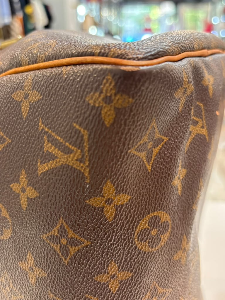 LOUIS VUITTON MONOGRAM SPEEDY 30 VINTAGE HANDBAG