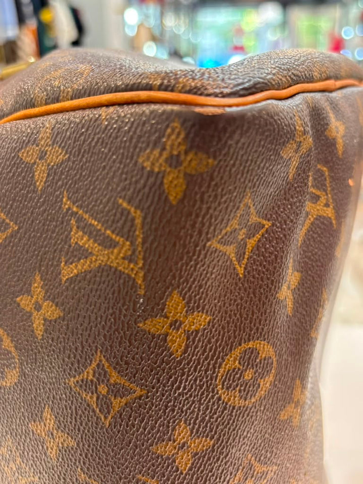LOUIS VUITTON MONOGRAM SPEEDY 30 VINTAGE HANDBAG