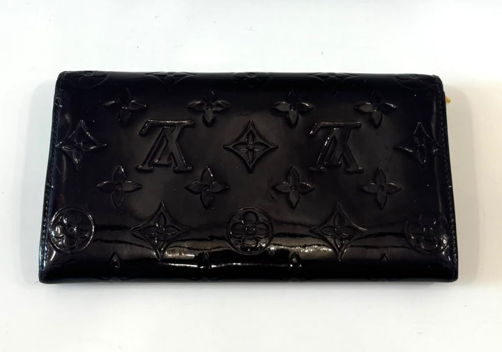 LOUIS VUITTON  MONOGRAM VERNIS SARAH WALLET