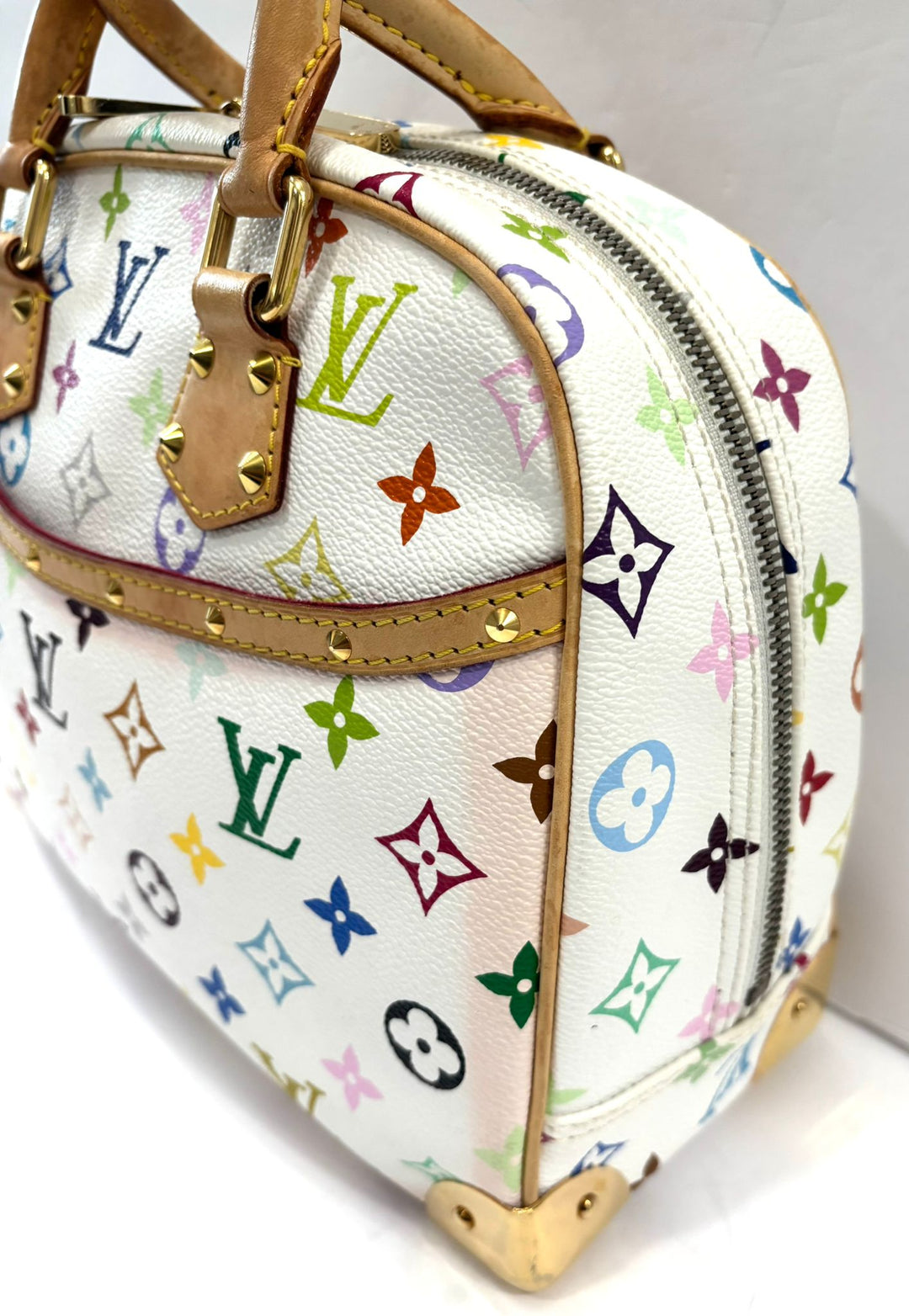LOUIS VUITTON TROUVILLE MULTICOLOR MONOGRAM HANDBAG
